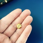 Stunning yellow sapphire from the area. The central Queensland gem fields are known for yellow and green sapphires in addition to large quantities of traditional blue sapphires .